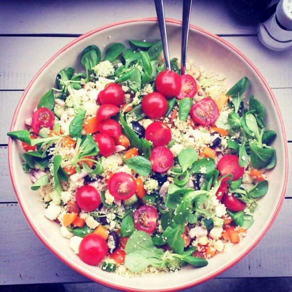 Couscous-salade-met-gerookte-kip-en-frisse-dressing