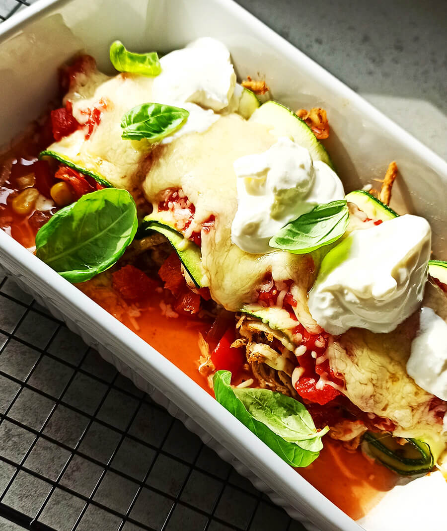 buufenbuuf koolhydraatarme mexicaanse courgette wraps met kip